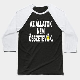 Vegán Aktivista Grafika #takingblindfoldsoff 22 magyar Baseball T-Shirt